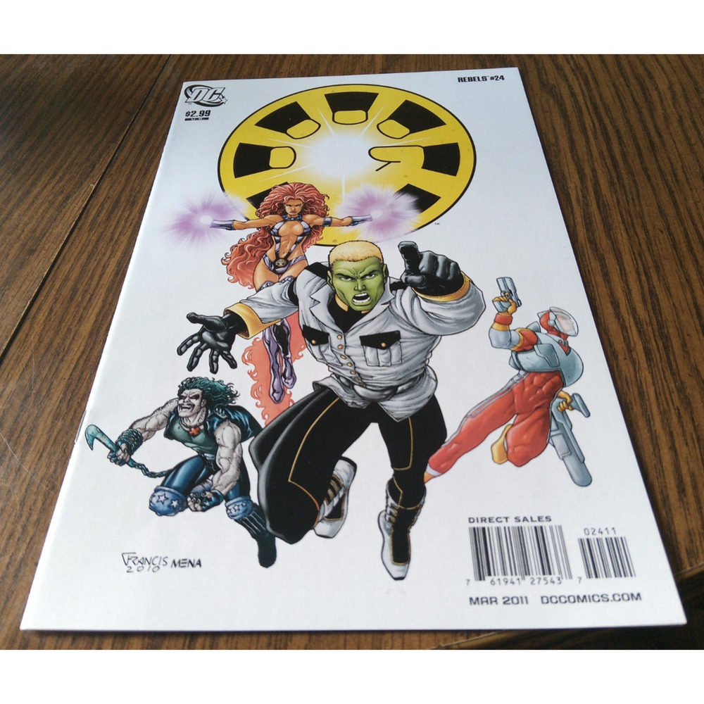 R.E.B.E.L.S. #24 (March 2011 DC Comics)